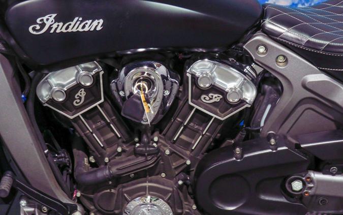 2016 Indian Scout Thunder Black Smoke Wildfire Red
