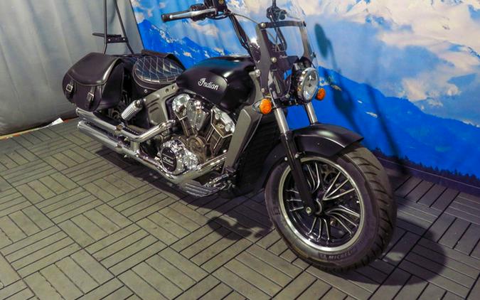2016 Indian Scout Thunder Black Smoke Wildfire Red
