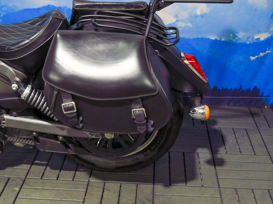 2016 Indian Scout Thunder Black Smoke Wildfire Red