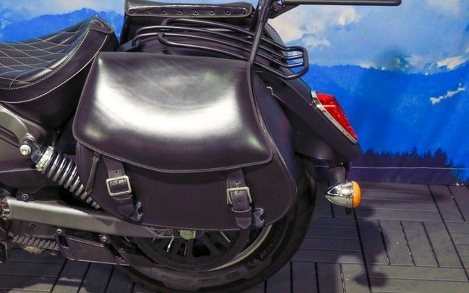 2016 Indian Scout Thunder Black Smoke Wildfire Red