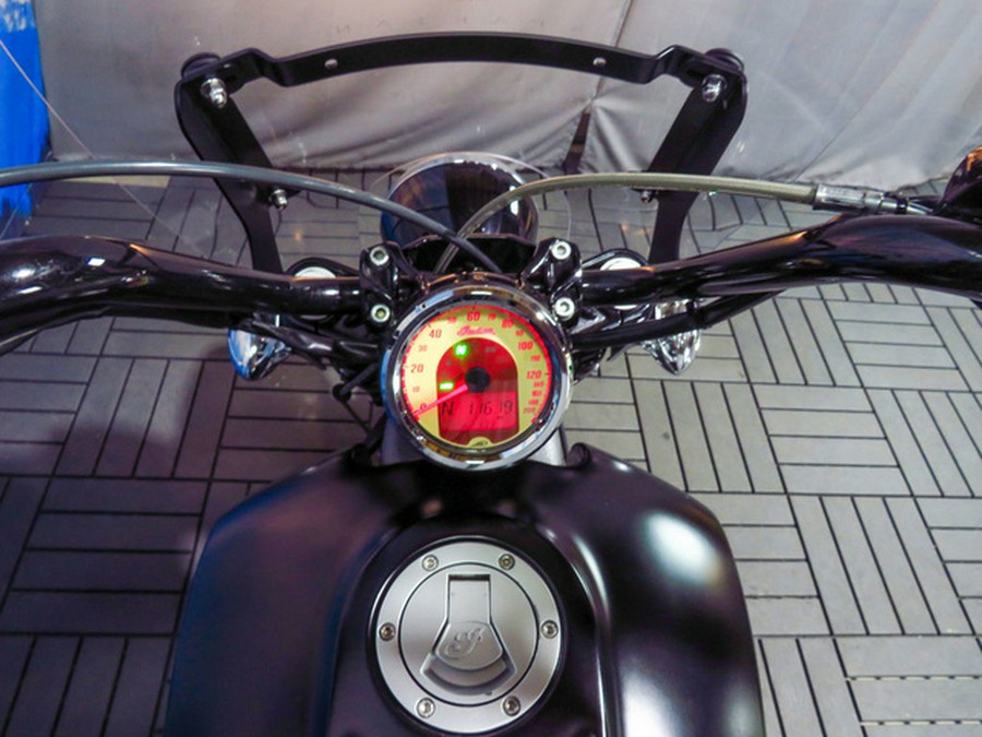 2016 Indian Scout Thunder Black Smoke Wildfire Red