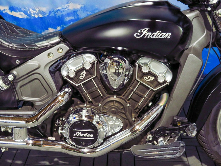 2016 Indian Scout Thunder Black Smoke Wildfire Red