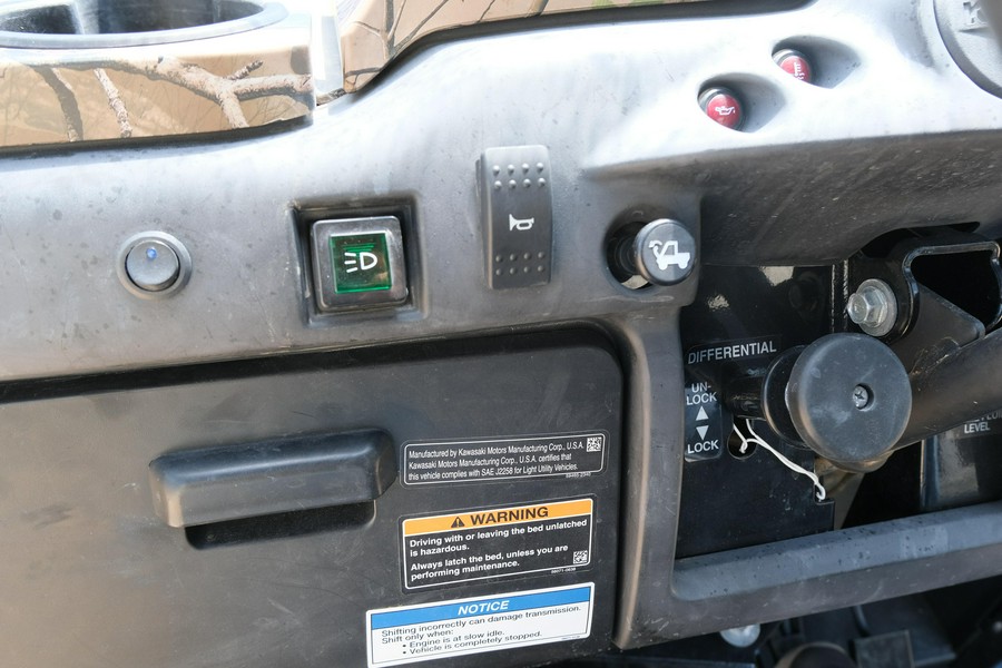 2019 KAWASAKI MULE 4010 TRANS4X4 CAMO