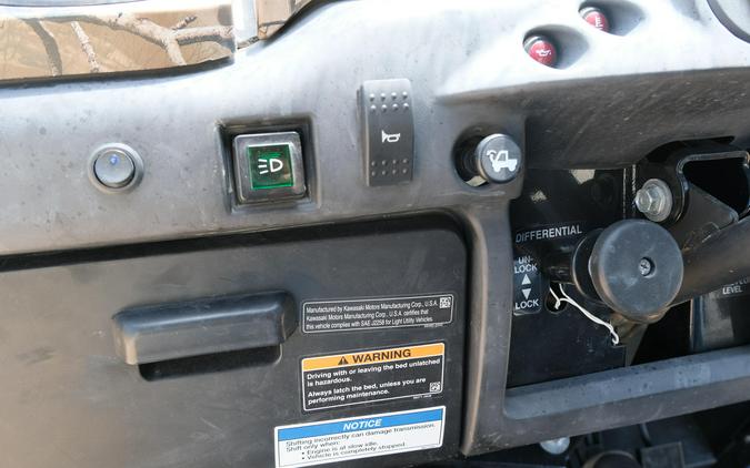 2019 KAWASAKI MULE 4010 TRANS4X4 CAMO