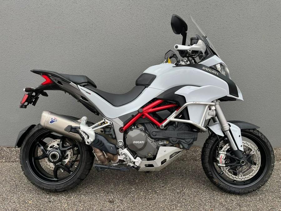 2015 Ducati Multistrada 1200 S Iceberg White