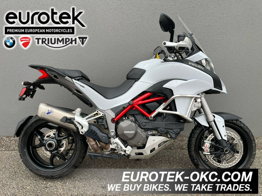 2015 Ducati Multistrada 1200 S Iceberg White