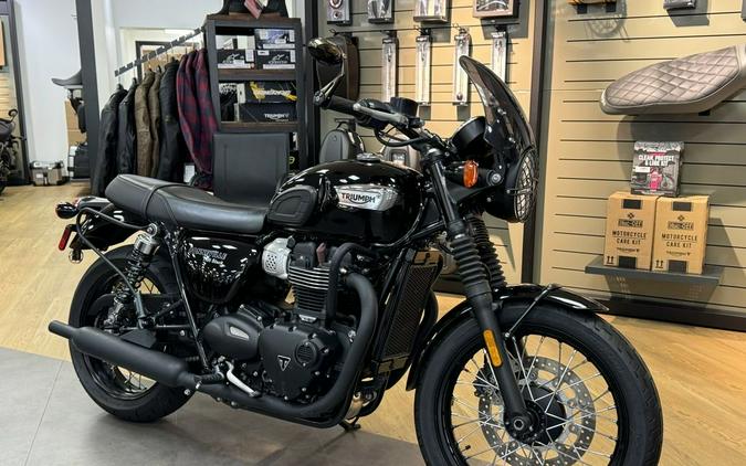 2017 Triumph Bonneville T100 Black Jet Black