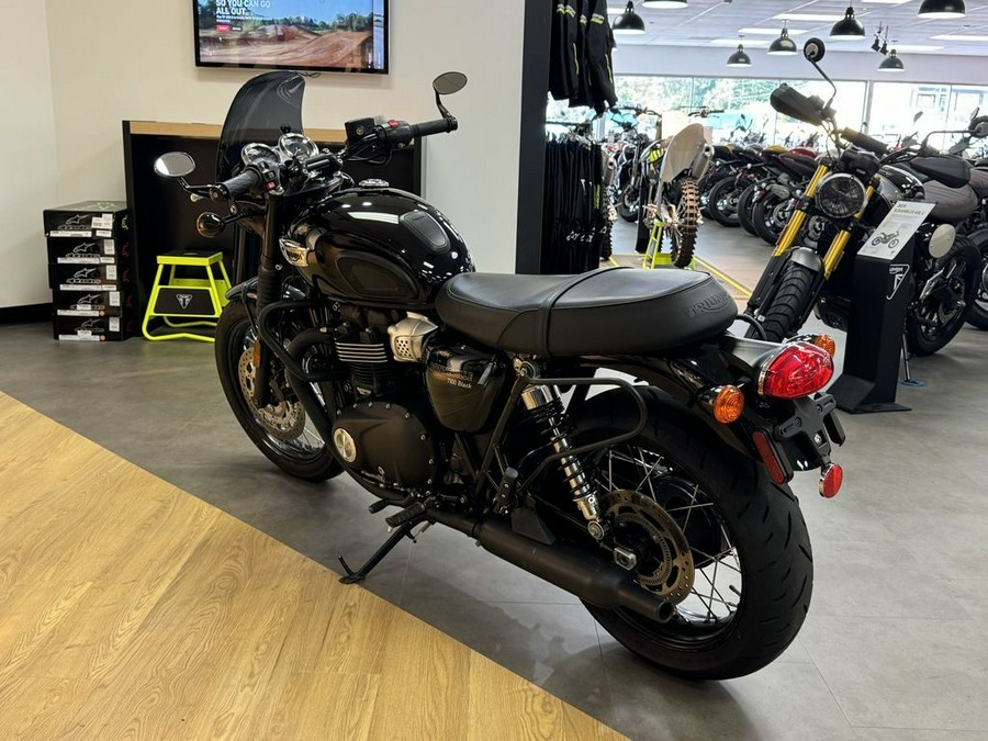 2017 Triumph Bonneville T100 Black Jet Black