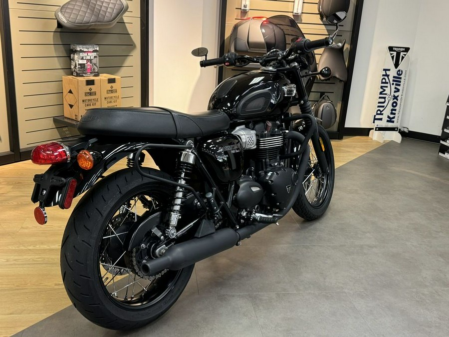 2017 Triumph Bonneville T100 Black Jet Black