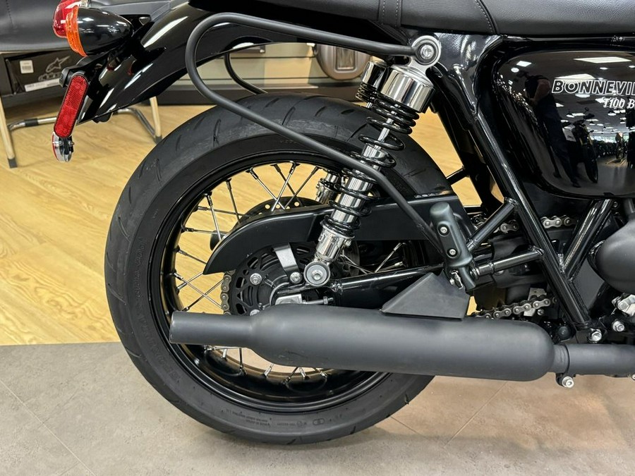 2017 Triumph Bonneville T100 Black Jet Black