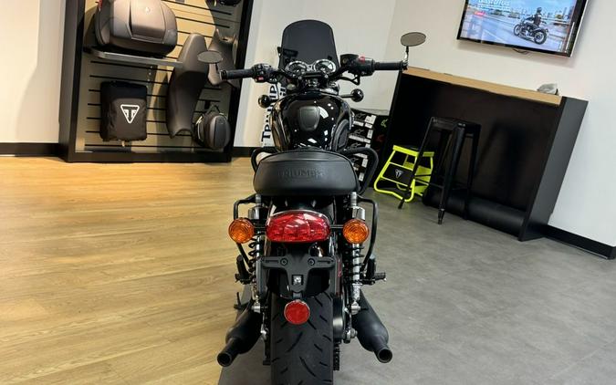 2017 Triumph Bonneville T100 Black Jet Black