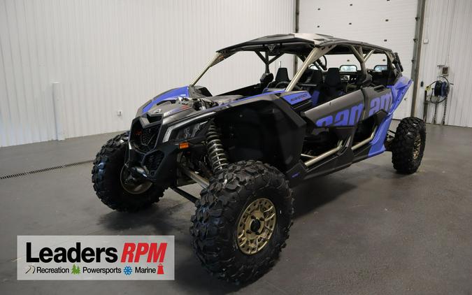 2024 Can-Am® Maverick X3 MAX X rs Turbo RR with Smart-Shox Dazzling Blue & Carbon Black