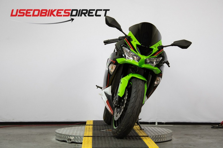 2021 Kawasaki ZX-6R - $12,499.00