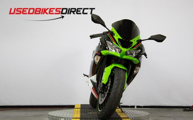 2021 Kawasaki ZX-6R - $12,499.00