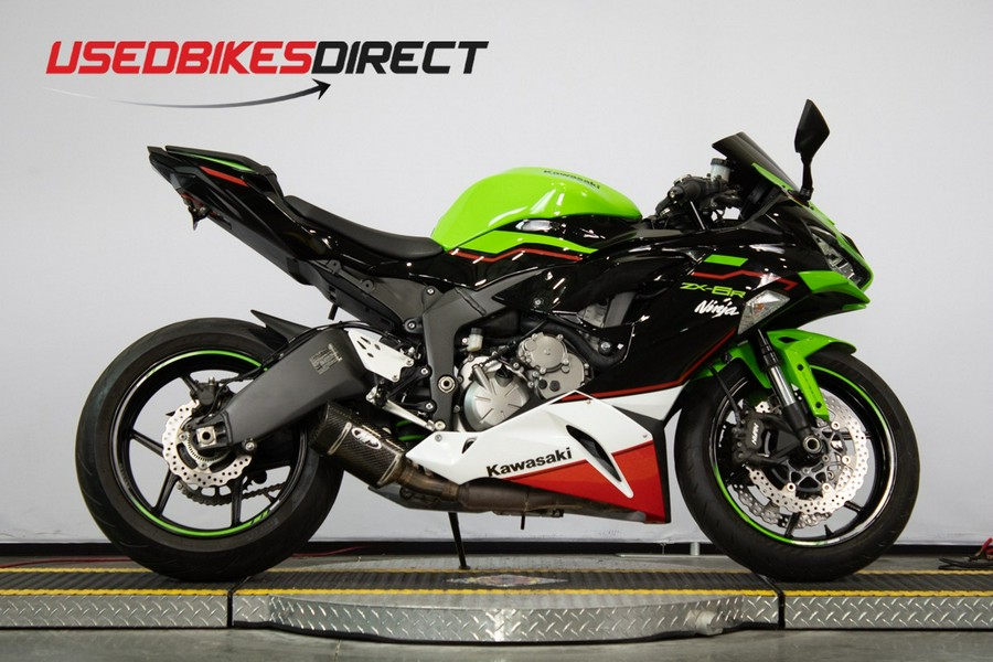 2021 Kawasaki ZX-6R - $12,499.00