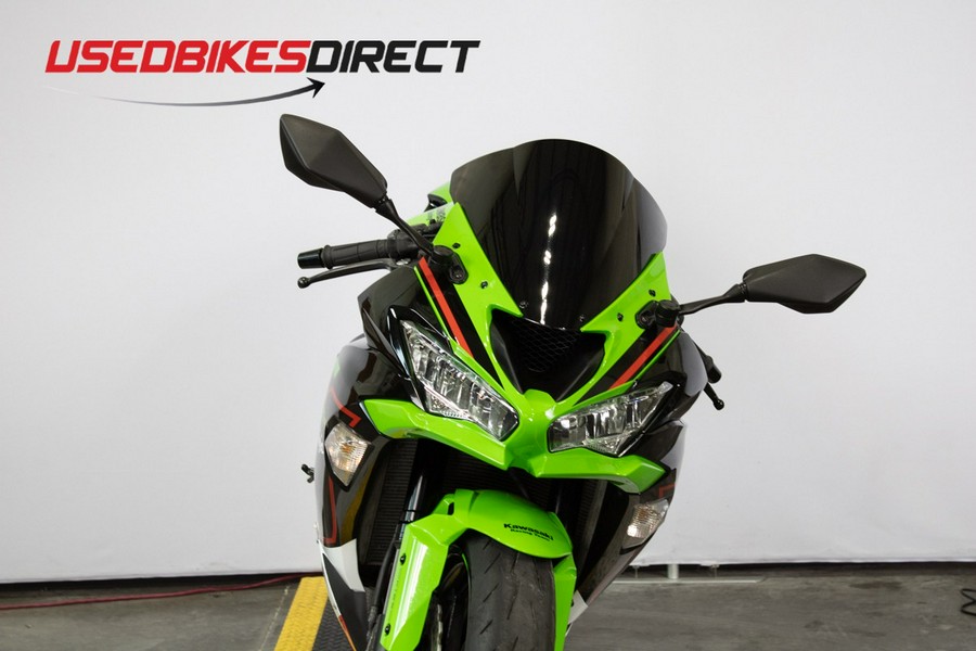 2021 Kawasaki ZX-6R - $12,499.00