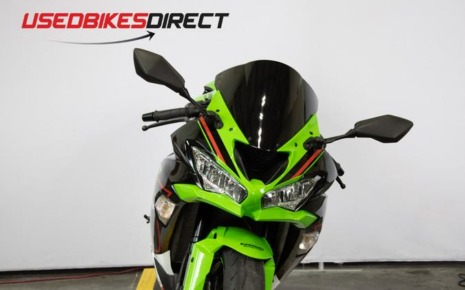 2021 Kawasaki ZX-6R - $12,499.00