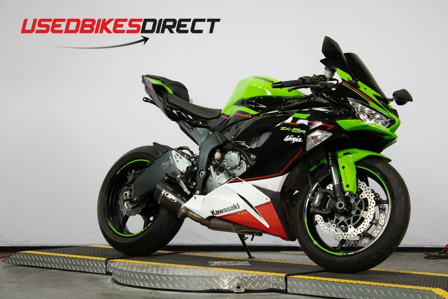 2021 Kawasaki ZX-6R - $12,499.00