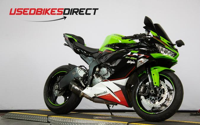 2021 Kawasaki ZX-6R - $12,499.00