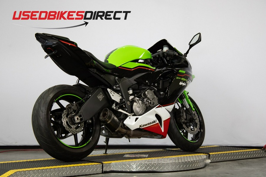 2021 Kawasaki ZX-6R - $12,499.00