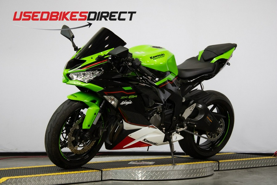 2021 Kawasaki ZX-6R - $12,499.00