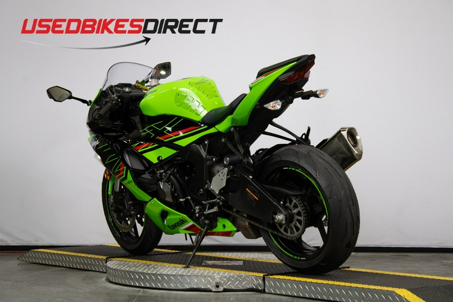 2023 Kawasaki Ninja ZX-6R - $12,999.00