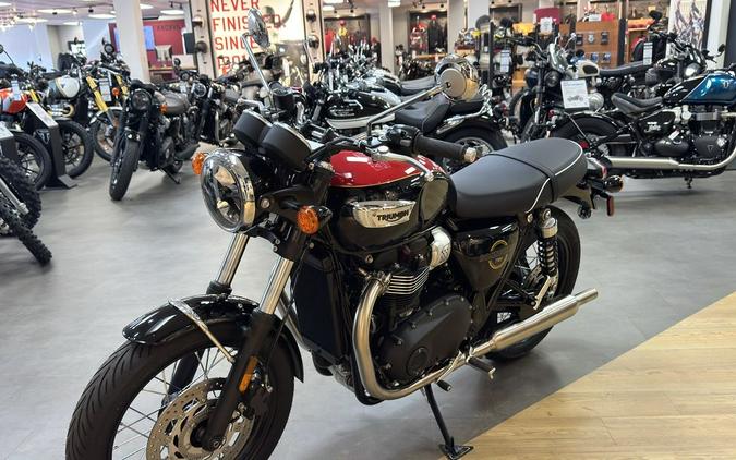 2026 Triumph Bonneville T100 Jet black