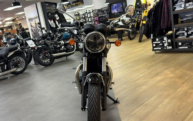 2026 Triumph Bonneville T100 Jet black