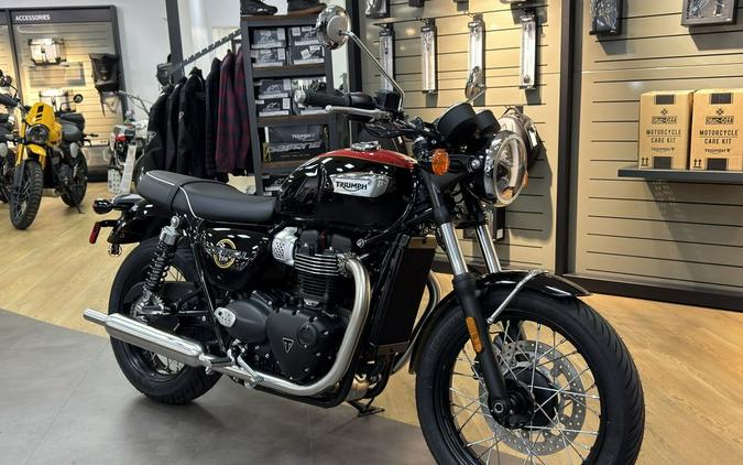 2026 Triumph Bonneville T100 Jet black