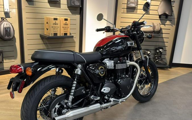 2026 Triumph Bonneville T100 Jet black