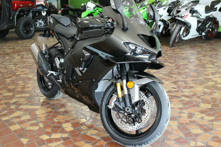 2026 Kawasaki Ninja ZX-10R ABS Metallic Matte Graphenesteel Gray/Metallic Spark Black - TA001920