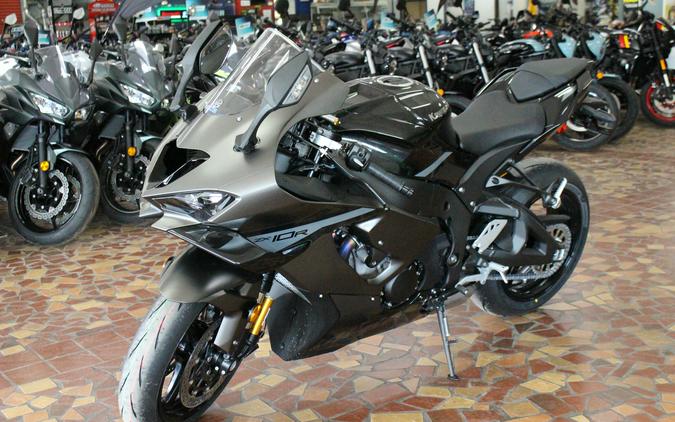 2026 Kawasaki Ninja ZX-10R ABS Metallic Matte Graphenesteel Gray/Metallic Spark Black - TA001920