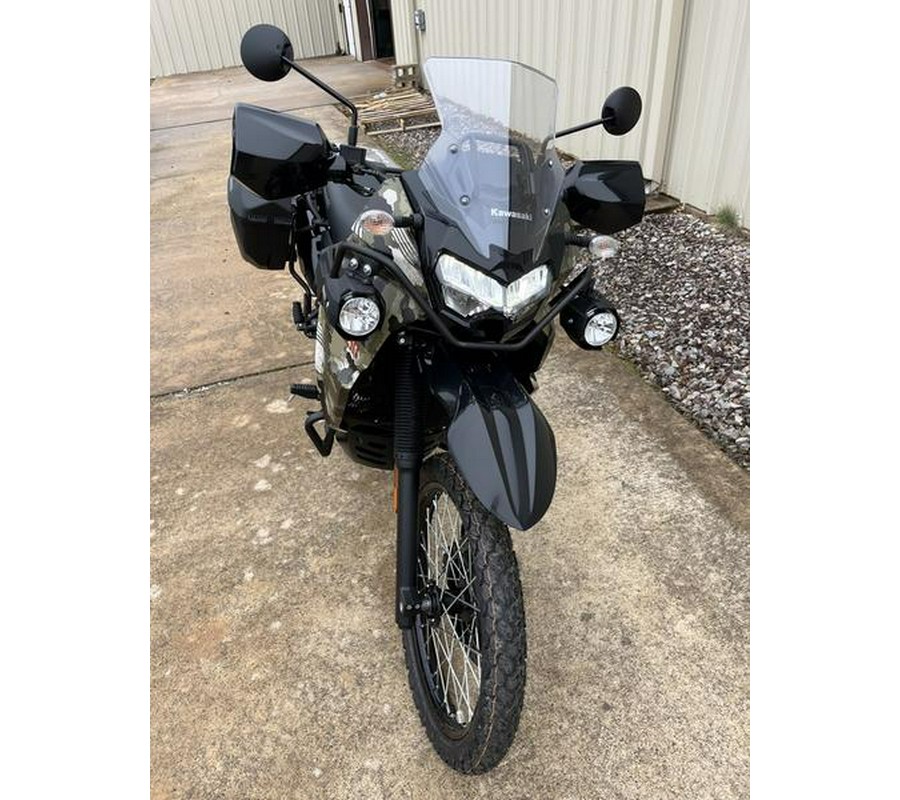 2025 Kawasaki KLR®650 Adventure ABS Cypher Camo Beige