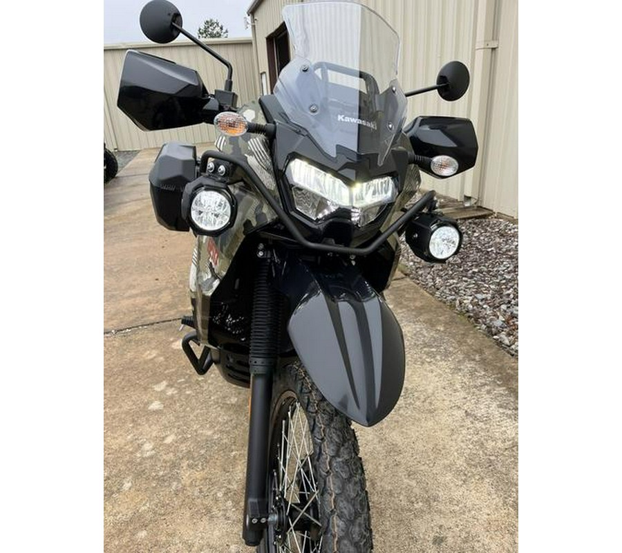 2025 Kawasaki KLR®650 Adventure ABS Cypher Camo Beige