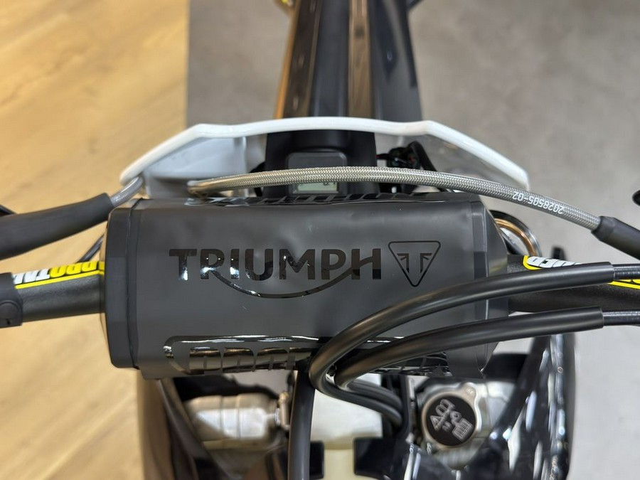 2026 Triumph TF 250-C Jet black/ Pure white