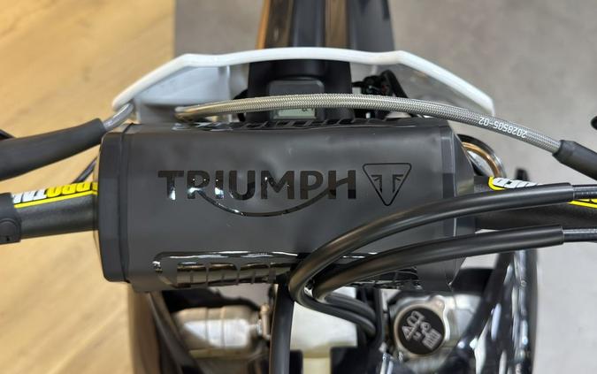 2026 Triumph TF 250-C Jet black/ Pure white