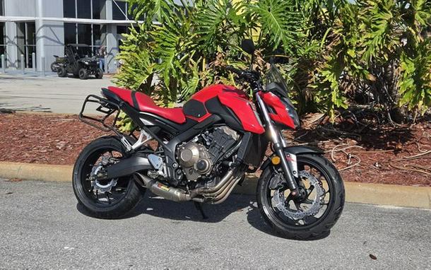 2018 Honda CB650F