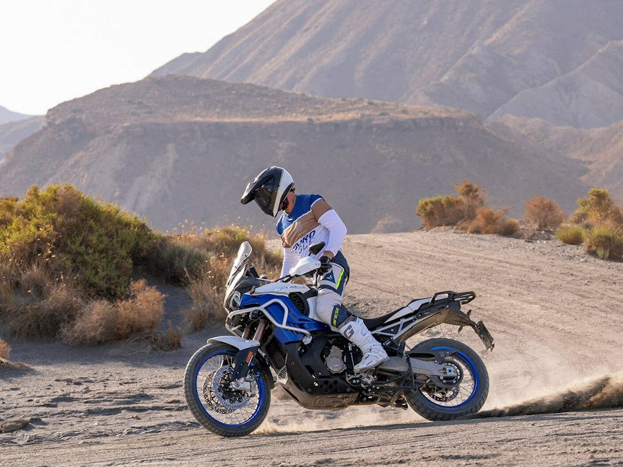 2026 MV Agusta LXP Enduro Veloce Bianco Perlato RC Blue Nordico