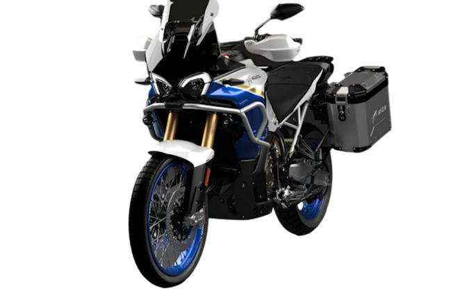 2026 MV Agusta LXP Enduro Veloce Bianco Perlato RC Blue Nordico