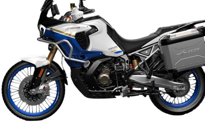 2026 MV Agusta LXP Enduro Veloce Bianco Perlato RC Blue Nordico
