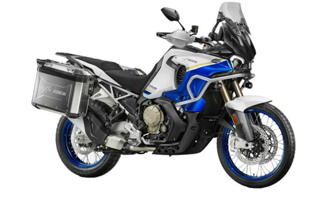 2026 MV Agusta LXP Enduro Veloce Bianco Perlato RC Blue Nordico
