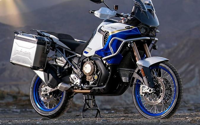 2026 MV Agusta LXP Enduro Veloce Bianco Perlato RC Blue Nordico
