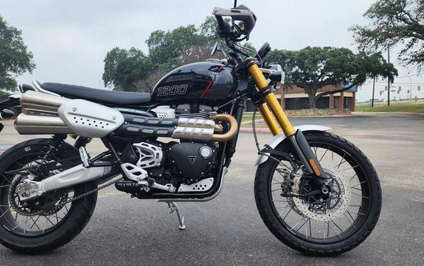 2024 Triumph Scrambler 1200 XE Phantom Black / Storm Grey