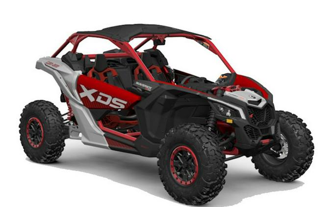 2025 Can-Am Maverick X3 X Ds Turbo RR Fiery Red & Hyper Silver