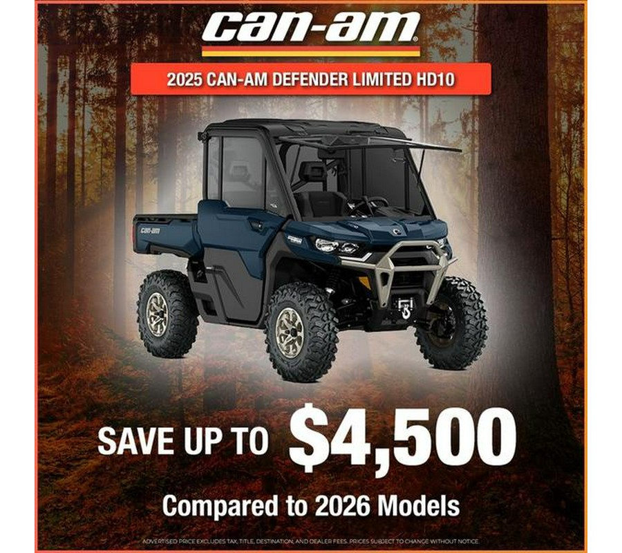 2025 Can-Am® Defender Limited HD10 Wildland Camo