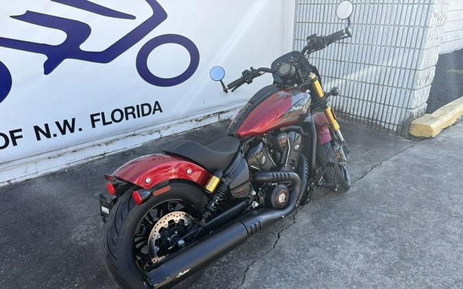 2026 Indian 101 Scout Sunset Red Metallic