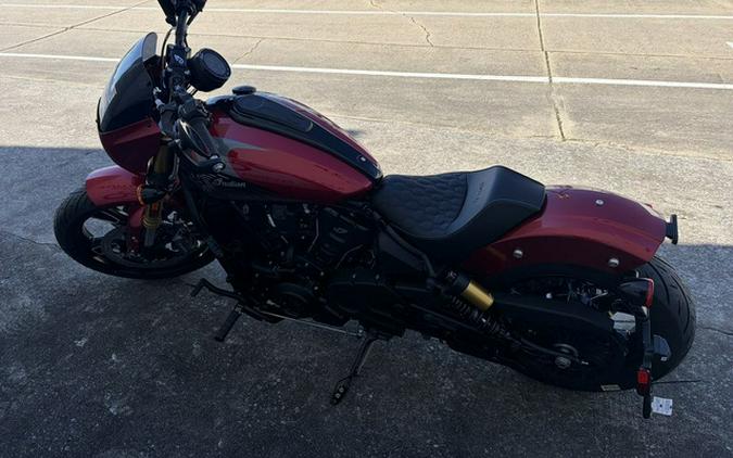 2026 Indian 101 Scout Sunset Red Metallic