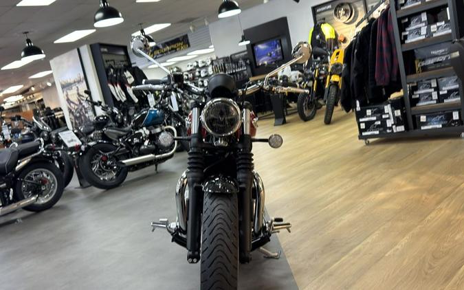 2026 Triumph Bonneville Speedmaster Carnival red