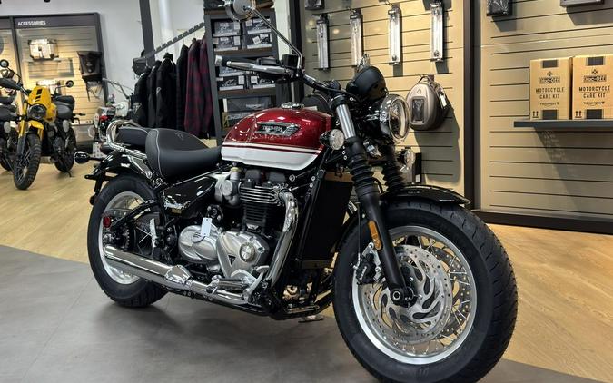 2026 Triumph Bonneville Speedmaster Carnival red