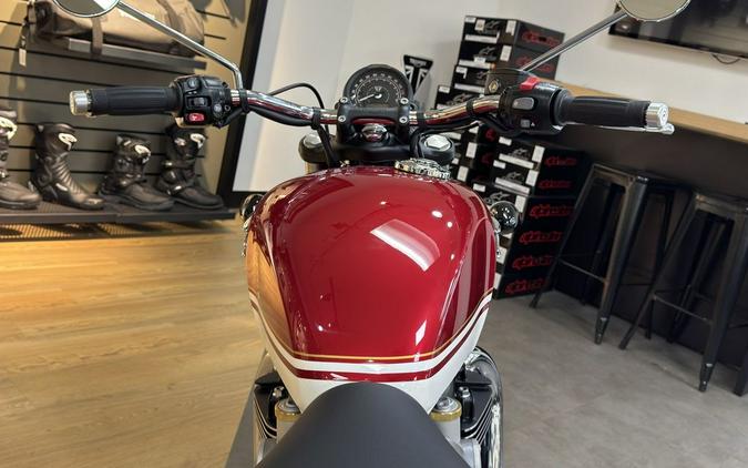 2026 Triumph Bonneville Speedmaster Carnival red